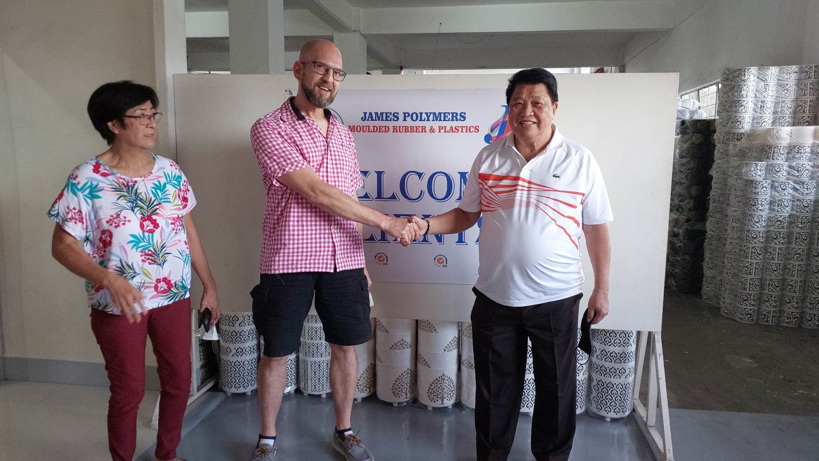 German Client Visit and Plant Tour