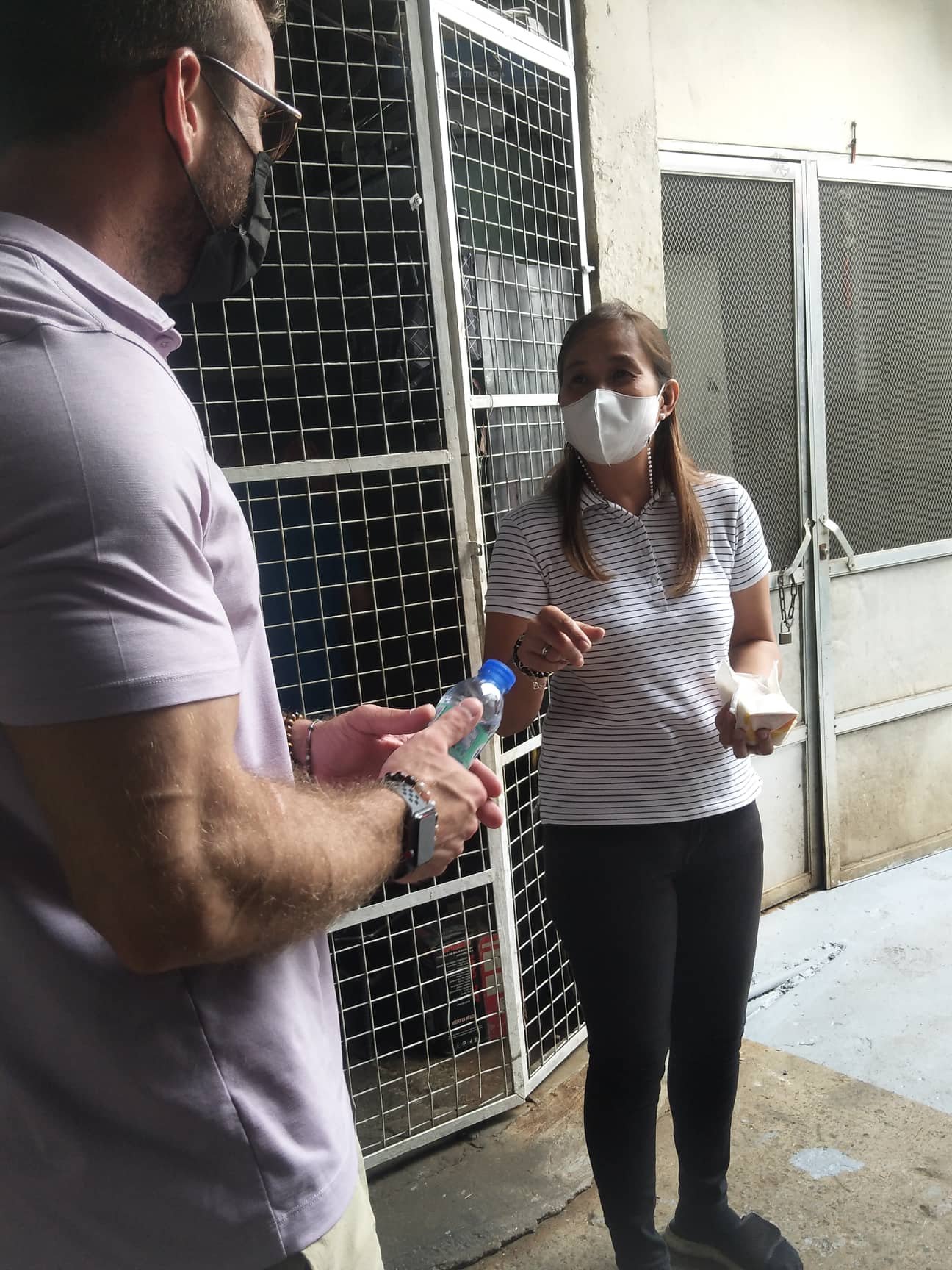 Business Meeting and Product Discussion with U.S. Client at James Polymers